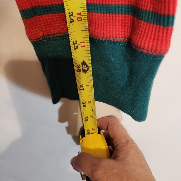 Old Navy Striped Red and Green Womens Pajamas XXL Cozy - Picture 11 of 11